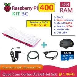 KIT-3C  Raspberry Pi 400 (4GB RAM) - Complete SET